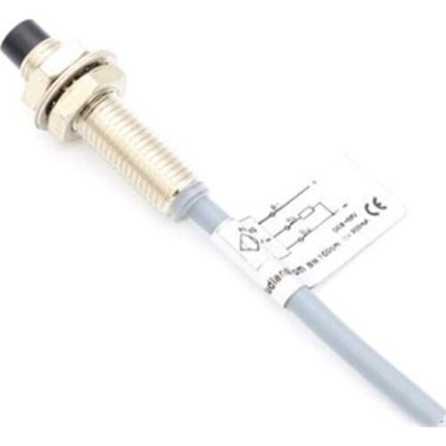 5PCS M8 Proximity switch inductive metal inductive sensor DC three wire NPN Normally open 24v M8-2N1