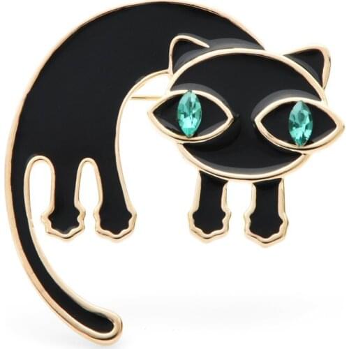 Броши с кошками на одежду Morkopela China At AliExpress