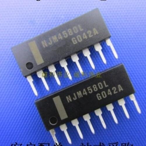 NJM4580L NJM4580 SIP8 10PCS