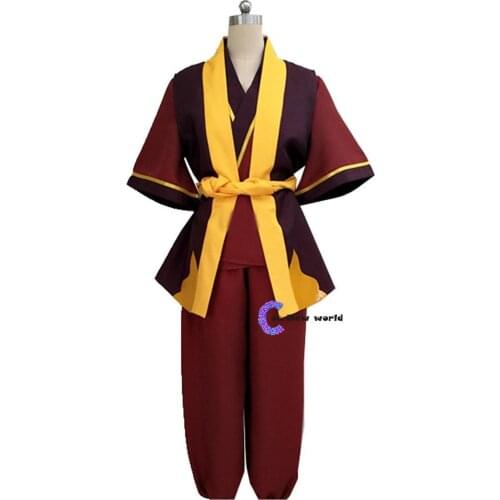 2020 New Avatar The Last Airbender Prince Zuko Cosplay Costume Anime Custom Made Uniform