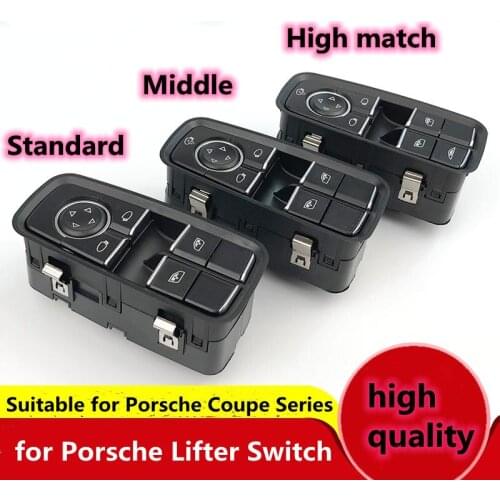 For Porsche 911 Boxster 987 Kaman 718 Window Lifter Switch Assembly Boxeter Button