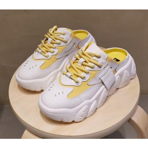 Lace-up Casual Sneakers Wedge Heels Slides Women Sandals Comfort Platform Slippers Summer Women Shoes шлепанцы женские летние