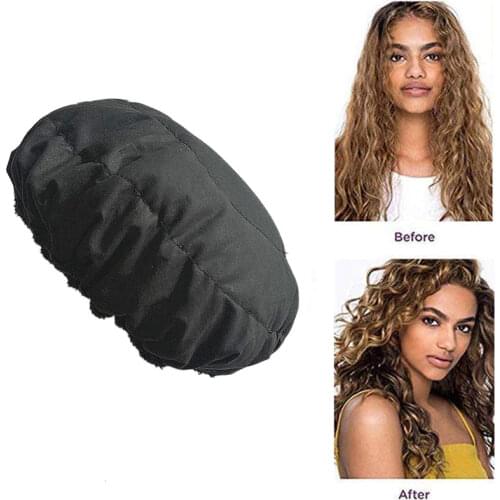 Hair Care Heating Cap Deep Conditioning Thermo-Cap Microwavable Steaming Hair Cap Safety Nursing Hair Bonnets for Home Treatment