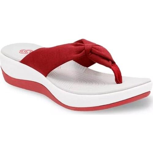 Thick Bottom Flip Flops Women Clip Toe Slippers Ladies Platform Sandal Slides Beach Shoes 2021 Summer Shoes Woman Wedge Platform