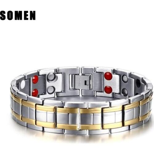 SOMEN TUNGSTEN Magnetic Bracelets