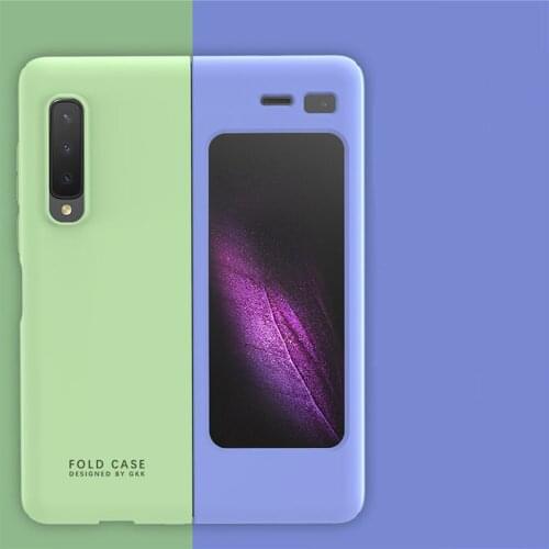 Solid Color Matte PC Full Protective Cover For Samsung Galaxy Fold Phone Shell Folding screen Case Protective Case Cover