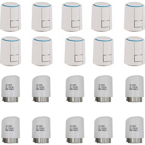 Radiator Thermoelectric drive motor 220 24v electric thermal actuator normally closed open for underfloor heating manifold