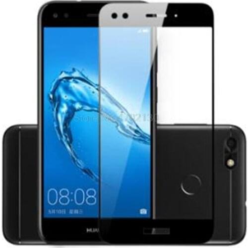 Full Cover Protective Glass For Huawei Nova Lite 2017 Protective Tempered Glass For Huawei Y6 Pro 2017 SLA-L22 Screen Protector