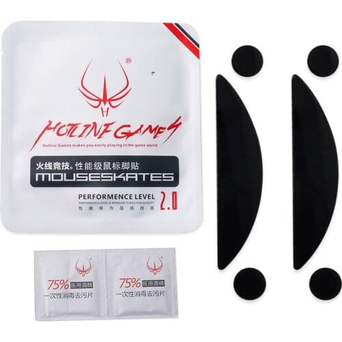 1 pack original Hotline Games mouse skates mouse feet for Logitech M275 M280 M330 FTPE mouse glides