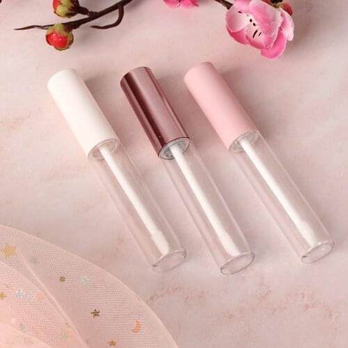 10ml 5 Pieces Empty Refillable Bottle Lip Gloss Tube Lip Balm Vials Container Beauty Tool DIY Sample