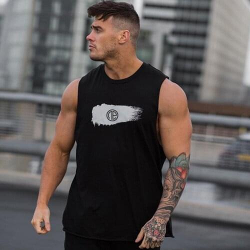 2021 Brand New fashion Singlets Vest gyms Mens Tank Tops Shirt Bodybuilding Equipment Fitness Mens Sports Stringer Tank Top