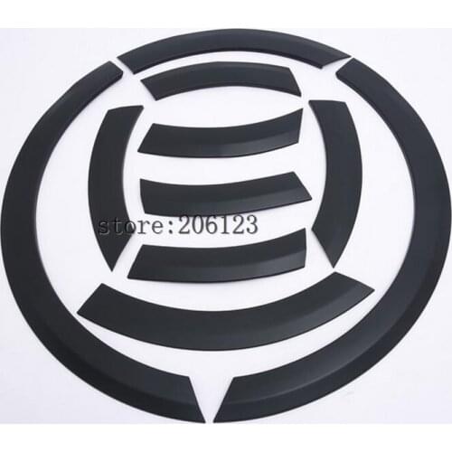 8.5CM Fender Flares Wheel Arch Eyebrows Wide Strip Covers Fit For Audi Q5 Non-Sline 2009-2017 Guard Trims Car Styling 8. Black