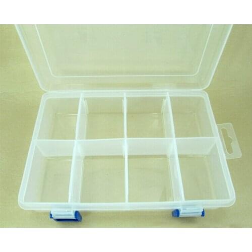 FREE Shipping detachable 8 compartments floss thread bobbin box boxes, can hole 64 bobbins
