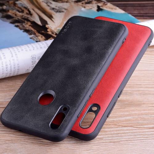 Case for Huawei Honor 10 Lite Luxury Vintage leather cover for huawei honor 10 lite case phone funda coque capa Business Vintage