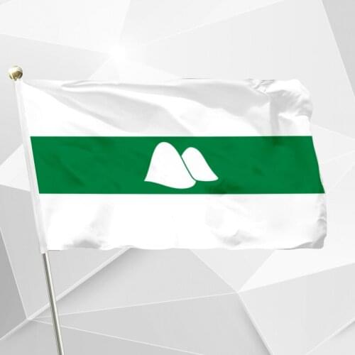 Russia Kurgan Oblast Flag 150X90cm (3x5FT) 120g 100D Polyester Double Stitched High Quality Free Shipping