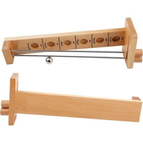 Bar Games Shoot The Moon Game Fun Wooden Hockey Toy Tabletop Party Bar Playing Game For Kids Adults Montessori Educational Toys