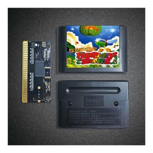 Super Fantasy Zones - 16 Bit MD Game Card for Sega Megadrive Genesis Video Game Console Cartridge