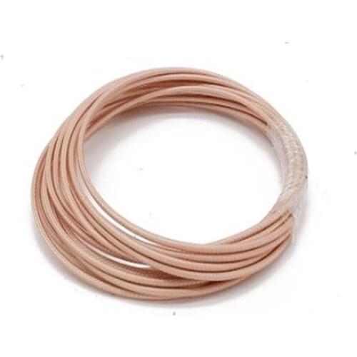 5 Meters RG316 Coax Coaxial Cable Lead Low Loss RF Adapter 50ohms 2.5mm for connector Wifi Antenna Extension Cable