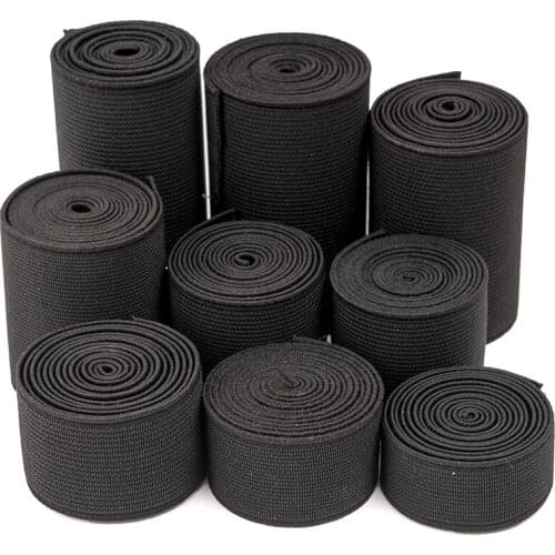 Sewing material High elastic band for shoes waistband rubber band elastic cord rope sewing accessories 3/4/5/6/7/8/10CM WIDTH