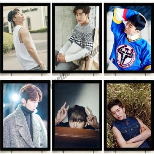 Nam Joo Hyuk Korean Star Canvas Painting Wall Art Nordic Posters and Prints Room Decoration Pictures for Living Home Decor