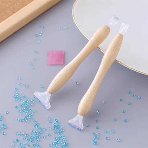 New Diamond Painting Tools Handmade Wood Point Drills Pen for Diamond Painting Kit DIY Diamond Embroidery Tool Accessories