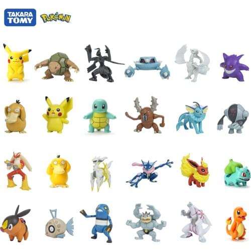 Pokemon Pikachu 5-8CM Medium Action Figure Collection Pocket Monster Toy Poke One Piece Model Anime Toy For Kids Birthday gift