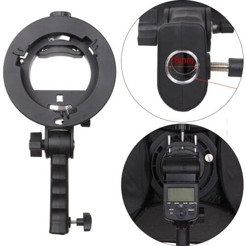 S-Type Bracket Bowens Mount,, Integrated Umbrella Mount and More Compact
