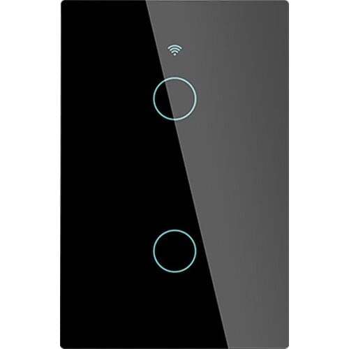 WiFi RF433 Smart Touch Switch 2/3 Way Smart Life/Tuya App Control,Alexa Google Home Voice Control 1/2/3/4 Gang EU US