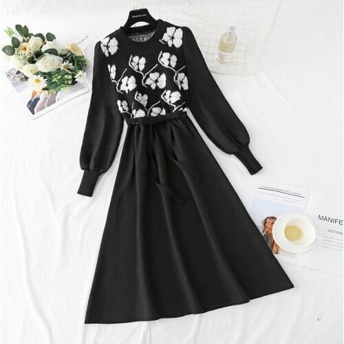 WJHKAQ Fashion A-Line Dresses