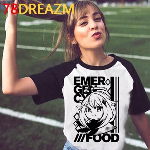 2021 New Games Genshin Impact T Shirt Women Kawaii Egirl Cartoon Graphic Tees Funny Keqing Y2k Aesthetic Unisex Tshirt Female