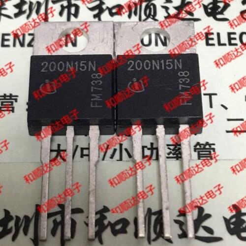 10pcs / lot 200N15N IPP200N15N3G new stock TO-220 150V 50A