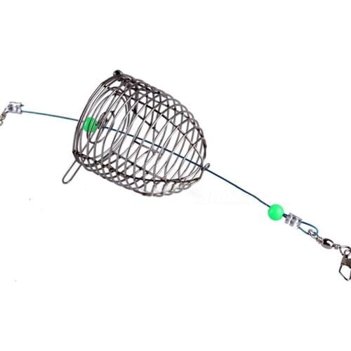 2018 Hot Sale Stainless Steel Nesting Cage Bait Cage Fishing Bait Cage Bait Cage Sea Fishing Gear Supplies Fishing Accessories