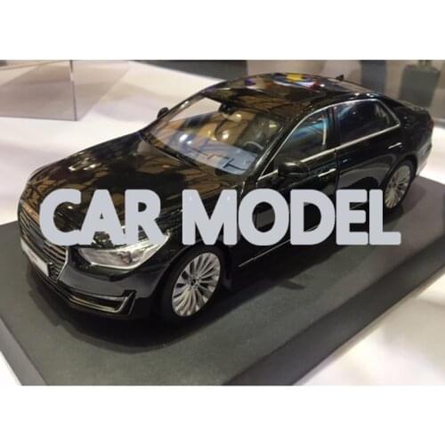 1:18 scale Alloy Toy Vehicles xiandai GENESIS G90 EQ900 car Model Of Childrens Toy Car Original Authorized Kids Toys