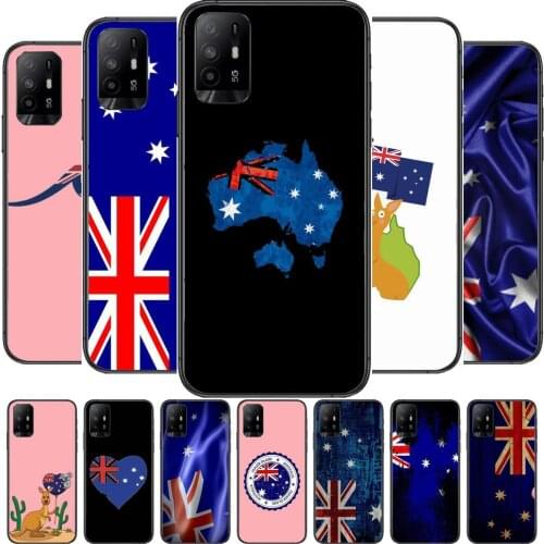 Australian flagFor Realme C3 Case Soft Silicon Back cover OPPO Realme C3 RMX2020 Coque Capa Funda find x3 pro C21 8 Pro a91