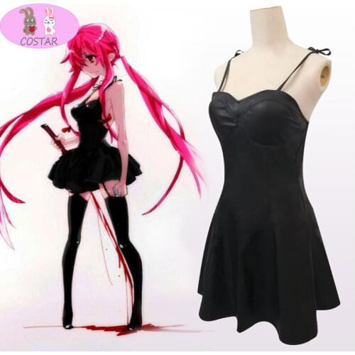 COSTAR Anime Future Diary Gasai Yuno Black Dress Cosplay Costume Sexy Outfit Daily Wear