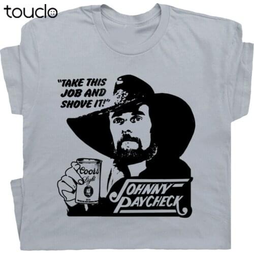 Johnny Paycheck T Shirt Vintage Country Music Outlaw Tee Redneck Concert Band