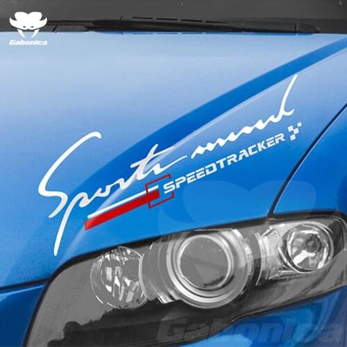 Creativity Letter Car Stickers Racing Car Emblem Auto Automobile Bonnet Sticker Car-styling for Audi Sline RS Quattro A1 A3 Q3TT