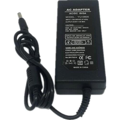 Power Adapter 8V 5A Switching power supply for Yongnuo LED Video Light YN600L Series YN300III YN168 YN216 YN1410 YN300Air