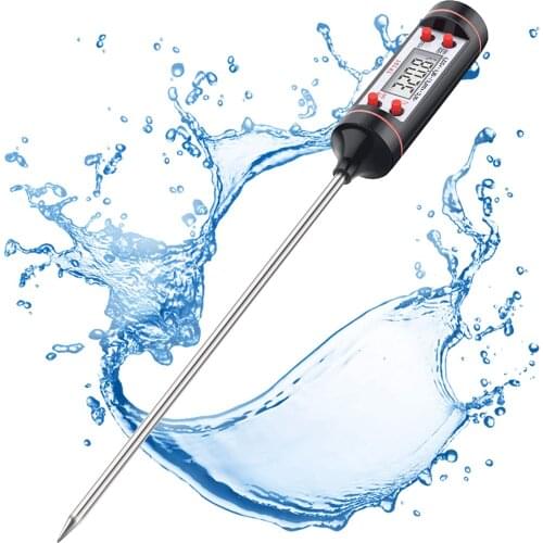 Portable Kitchen Thermometer Digital Food Thermometer Cooking Instant Read Meat Thermometer for Food Grill BBQ Milk Water Turkey