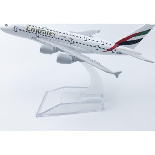 Alloy Aircraft Model UA 380 Alloy Aircraft Model 16cm Alloy Aircraft Model Diecast Aircraft Toys Airplane Airliner Kid Gifts Co