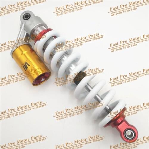 Off-road motorcycle ATV performance shock 1PC 10mm spring 350mm Universal shock absorber with airbag