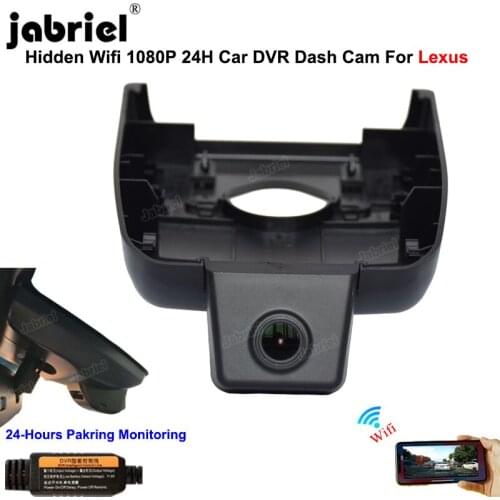 HD Wifi Dash Cam 24H Car DVR Cameras Driving Recorder for Lexus rx350 rx300 rx330 rx450h Lexus rx400h 2010 2015 2016 2017 2020