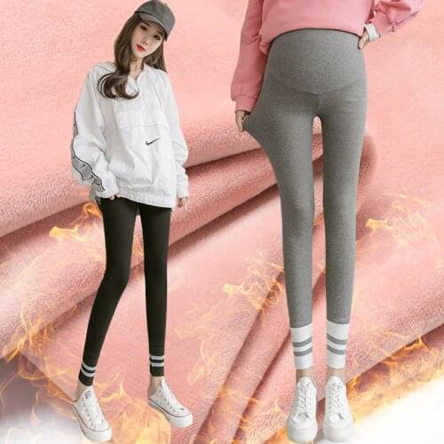 High Waist Maternity Leggings Pregnant Womens Cotton Pants Premama Skinny Trousers Spring Autumn