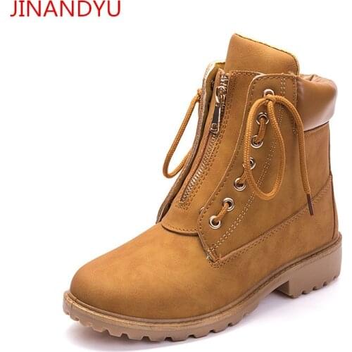 Autumn Big Size 43 Lace Up Wedges Shoes Ankle Boots for Women Fashion Ladies Winter Female Women Shoes Black Leather Boots