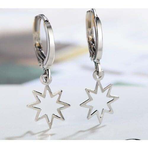 Womens Korean Fashion Pendant Earrings Party N925 Sterling Silver color Tassel Pendant Earri629ngs Advanced