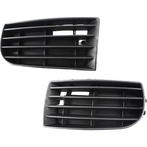 1 Pair automobiles fog light grille Without Holes 1K0853665A/1K0853666A Replacement for Golf 5 MK5 05-09