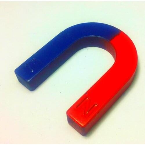 2pcs Wholesale U shape Permanent Magnet for Education Science Experiment Horseshoe Magnets U60x50x9mm
