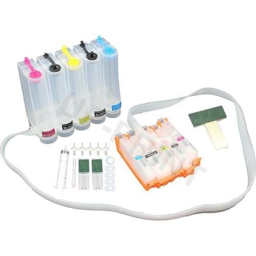 UP 5colors BCI-370 BCI371 ink system Empty CISS Compatible For Canon PIXUS TS6030 TS5030 MG5730 printer