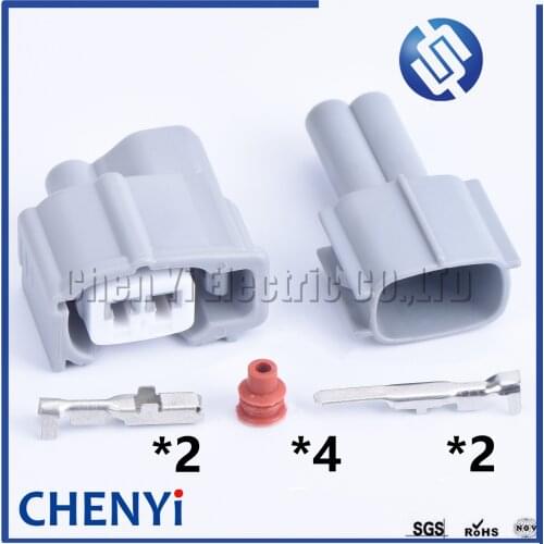 5 sets pcs 2 Pin way Sumitomo Fuel Injector plug auto Female male wire connector 6189-0611 90980-11875 for Toyota Honda corolla