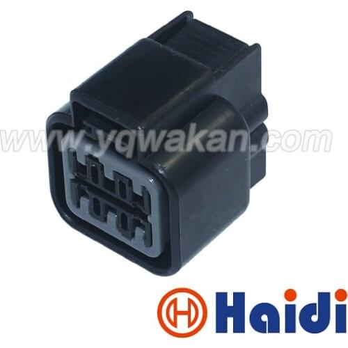 Free shipping 2sets 6pin KUM automotive headlight plug Modern Kia headlamp connector PB625-06027